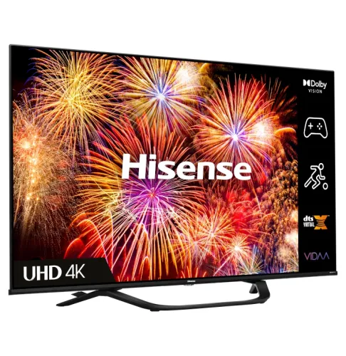 Телевизор, Hisense 43" A63H, 4K Ultra HD 3840x2160, DLED, HDR 10+, HLG, Dolby Vision, DTS Virtual X, Smart TV, WiFi 5GHz, WiFi Direct, BT, Anyview Cast, 3xHDMI, 2xUSB, LAN, CI+, DVB-T2/C/S2, Black - image 3
