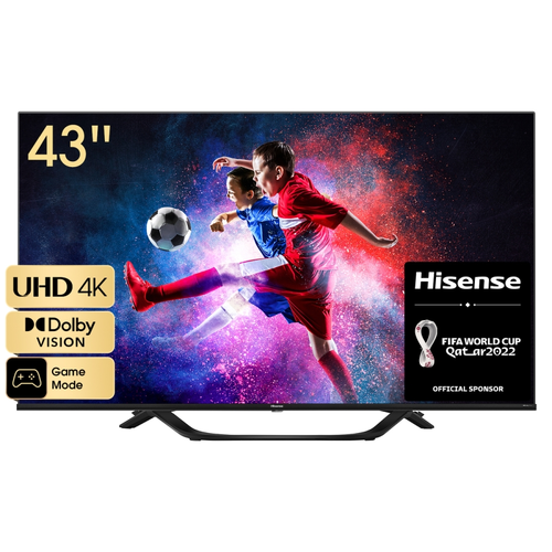 Телевизор, Hisense 43" A63H, 4K Ultra HD 3840x2160, DLED, HDR 10+, HLG, Dolby Vision, DTS Virtual X, Smart TV, WiFi 5GHz, WiFi Direct, BT, Anyview Cast, 3xHDMI, 2xUSB, LAN, CI+, DVB-T2/C/S2, Black - image 6