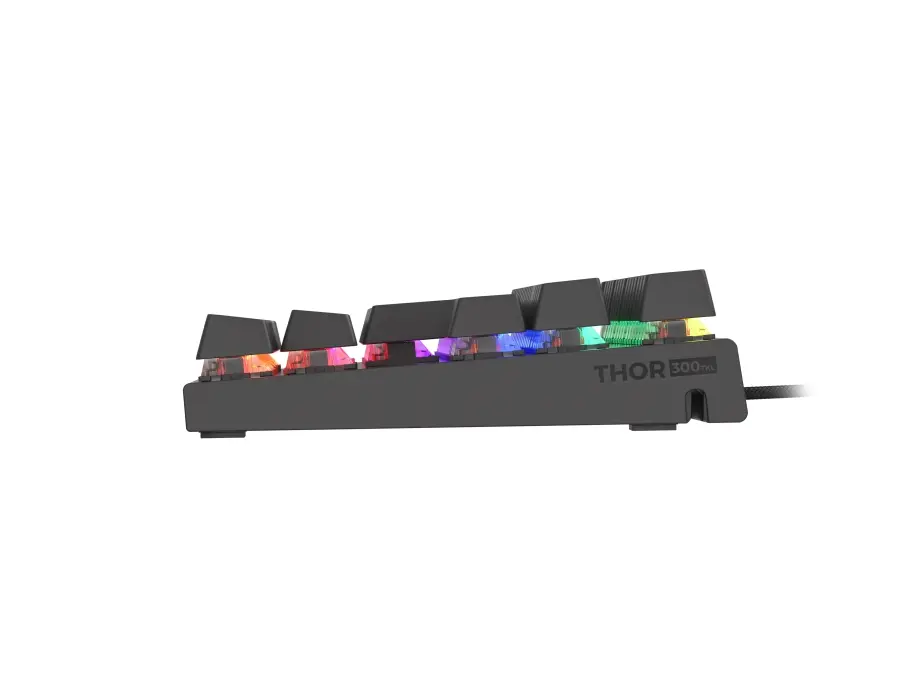 Πληκτρολόγιο, Genesis Mechanical Gaming Keyboard Thor 303 TKL RGB Backlight Red Switch US Layout Black - image 5