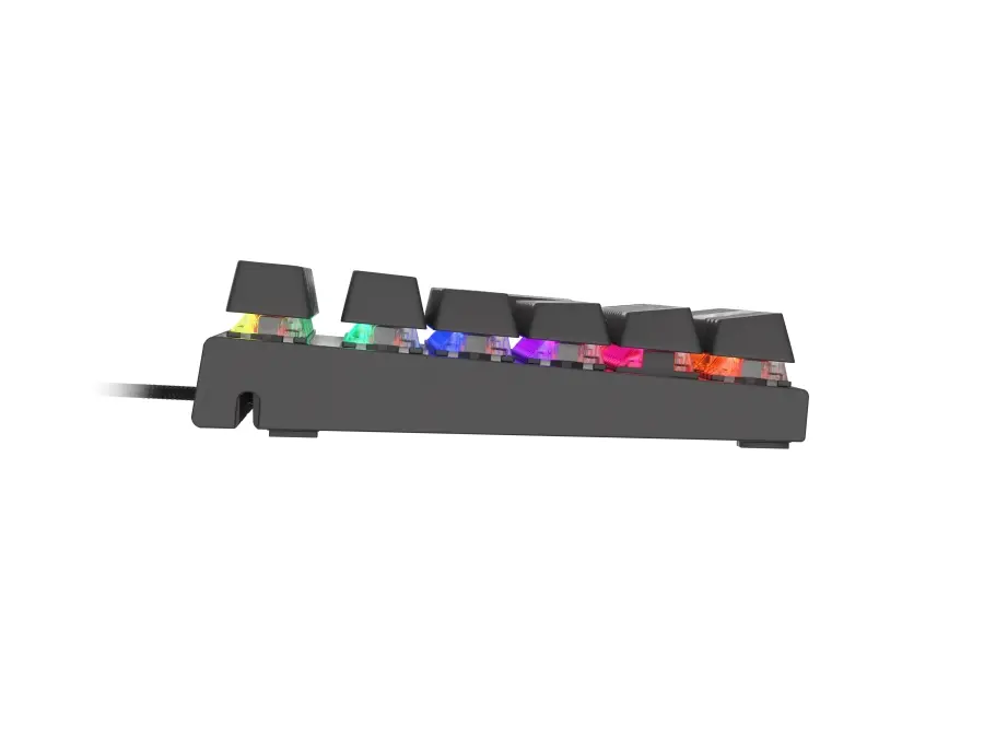 Tastatură, Genesis Mechanical Gaming Keyboard Thor 303 TKL RGB Backlight Red Switch US Layout Black - image 6