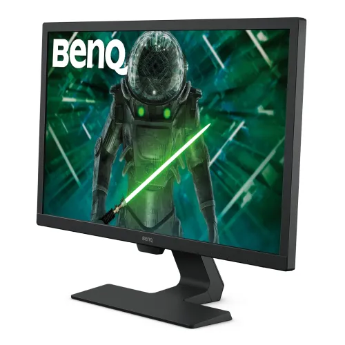 Монитор, BenQ GL2480, 24" TN, 1ms, 1920x1080 FHD, 75Hz, Eye-care Stylish Monitor, ePaper Mode, 72% NTSC, Flicker-free, LBL, Brightness Intelligence (B.I.), 1000:1, DCR: 12M:1, 8bit, 250 cd/m, DVI, VGA, HDMI, Black - image 3