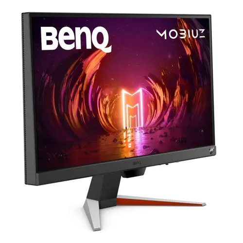 Монитор, BenQ MOBIUZ EX240N 23.8" VA, 1920x1080 FHD, 1ms 165Hz, 250 cd/m2, FreeSync Premium, HDMI 2.0, DP, HDRi, B.I.+, treVolo 2x 2.5W speakers, Tilt (down/up) -5 - 15°, Eye-care VESA 100x100, Silver - image 2