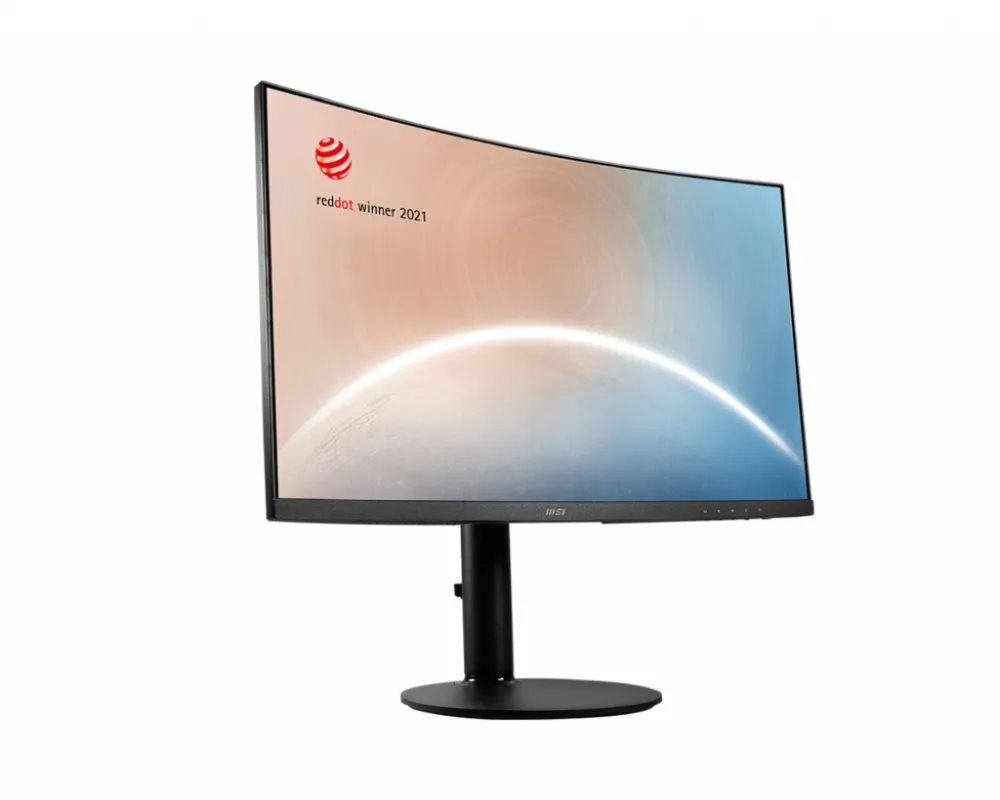 Монитор, MSI Modern MD271CP, 27"1920x1080 (FHD), 75Hz, 4ms, VA, 250 nits, 1500R, USB-C & HDMI, Adaptive Sync, CURVED, Type-C, Height Adjustable Stand, Eye care - image 2