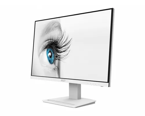 Монитор, MSI PRO MP243W, 23.8", 1920x1080 (FHD), 75Hz, 7ms, IPS, 250 nits, Flat, HDMI and DisplayPort, Anti-Flicker and Less Blue Light, Display Kit, Standard VESA, 24M, WHITE - image 1