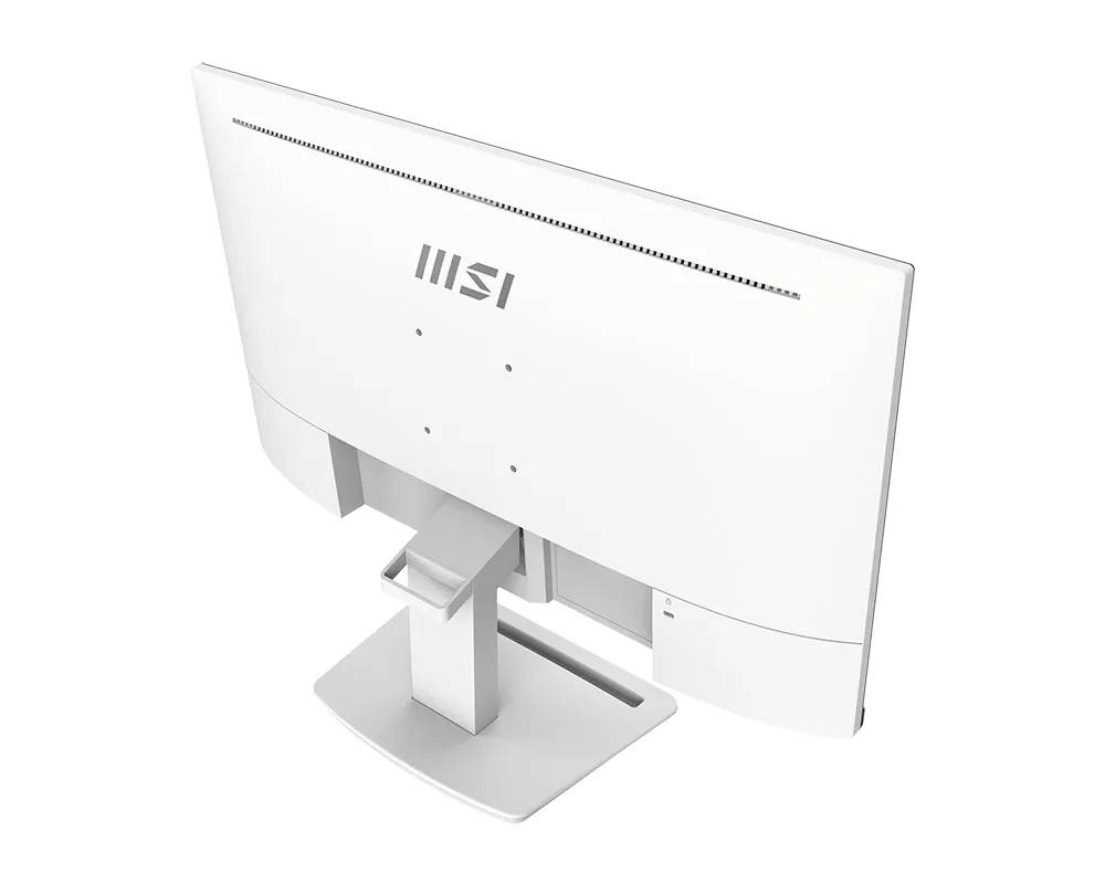 Монитор, MSI PRO MP243W, 23.8", 1920x1080 (FHD), 75Hz, 7ms, IPS, 250 nits, Flat, HDMI and DisplayPort, Anti-Flicker and Less Blue Light, Display Kit, Standard VESA, 24M, WHITE - image 4