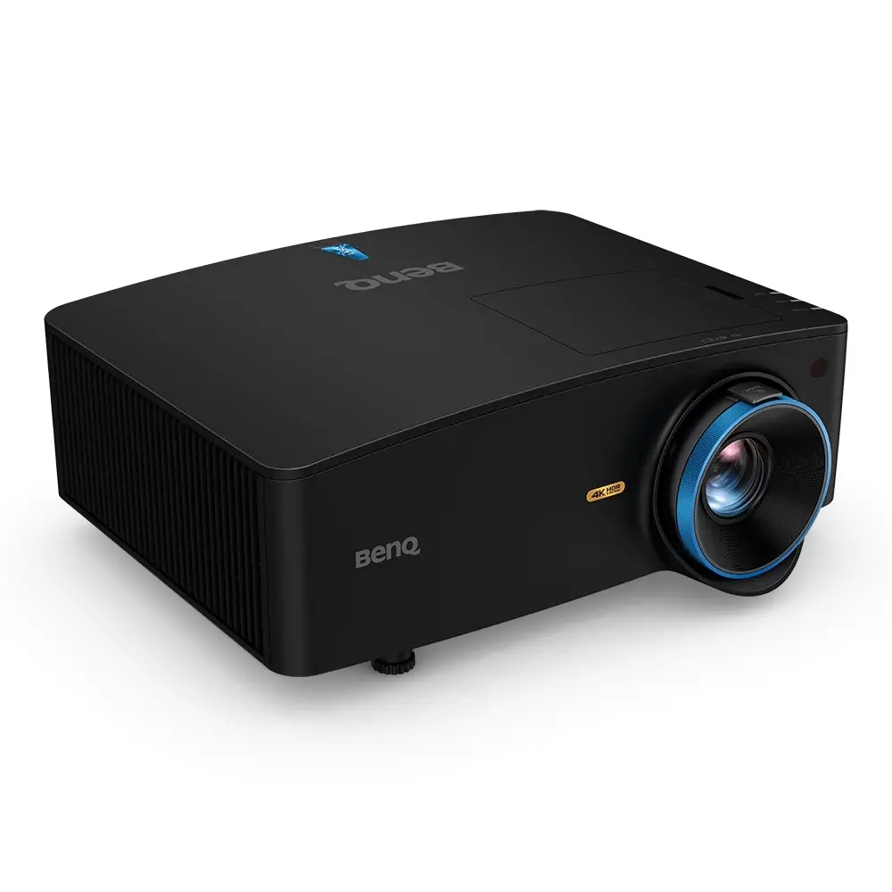 Мултимедиен проектор, BenQ LK954ST 5100AL, 4K, Laser, 1.1X, TR 0.81-0.89, L/S V+-60%, H+-23%, HDBaseT, LAN , 4K compatible, 3D syn in/out, Remote ID setting, black, 2D keystone, Warping, WBA in Factory, Simulation Mode - image 1