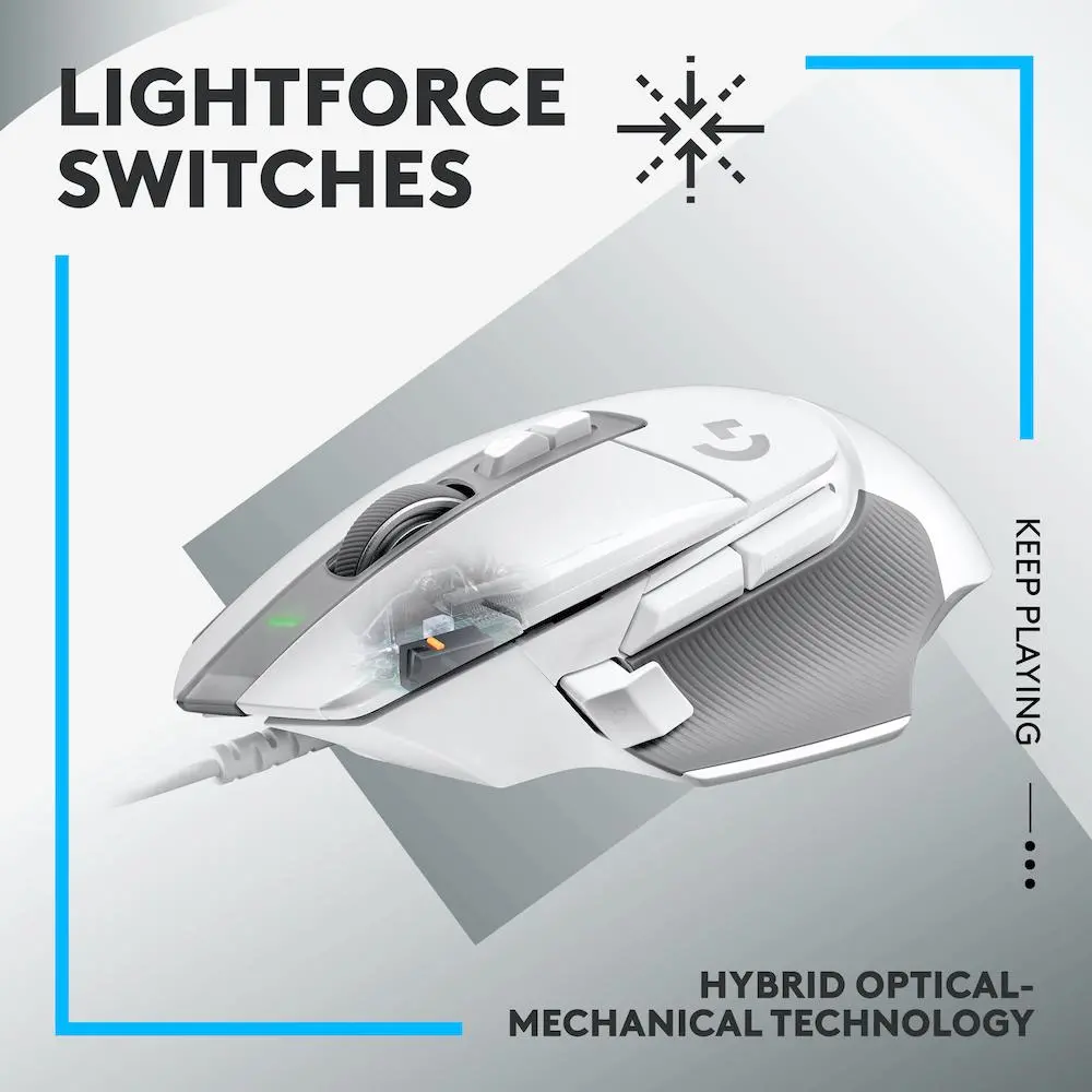 Ποντίκι, Logitech G502 X White - EER - image 1
