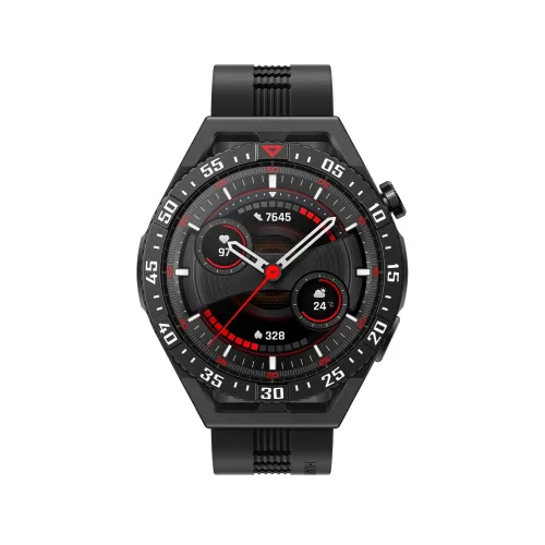 Часовник, Huawei Watch GT 3 SE Matte Black, 1.43", Amoled, 466x466, PPI 326, BT 5.2, 451 mAh