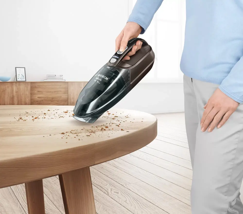 Σκούπα, Bosch BHN16L Rechargeable Vacuum Cleaner, Move Lithium 16Vmax, Cyclonic Airflow System, Γκρι - image 4