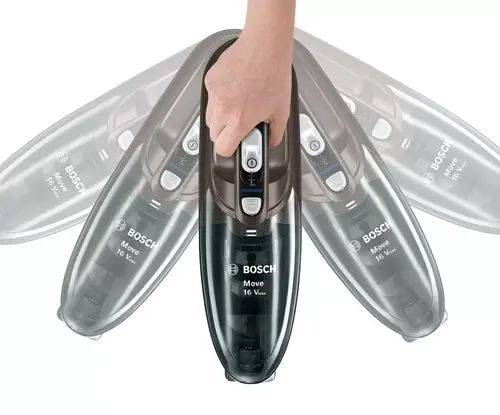 Aspirator, Bosch BHN16L Rechargeable Vacuum Cleaner, Move Lithium 16Vmax, Cyclonic Airflow System, Gri - 7