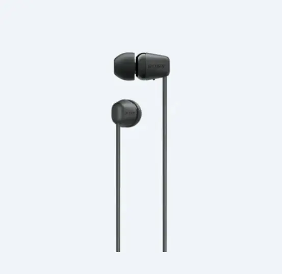 Ακουστικά, Sony Headset WI-C100, μαύρο - image 1