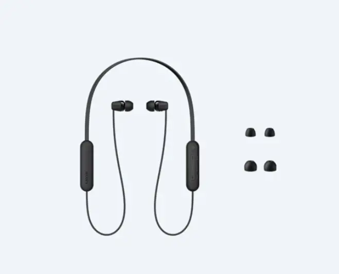 Căști, Sony Headset WI-C100, negru - image 2