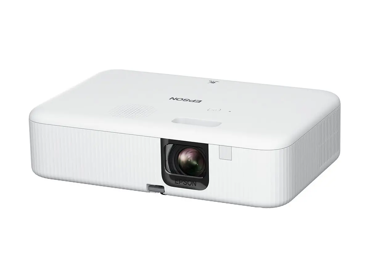 Мултимедиен проектор, Epson CO-FH02, Full HD 1080p (1920 x 1080, 16:9), 3000 ANSI lumens, 16 000:1, USB 2.0, HDMI, Android TV, Lamp warr: 24 months, White - image 1