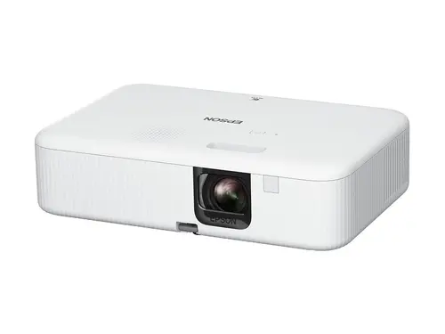 Мултимедиен проектор, Epson CO-FH02, Full HD 1080p (1920 x 1080, 16:9), 3000 ANSI lumens, 16 000:1, USB 2.0, HDMI, Android TV, Lamp warr: 24 months, White - image 1