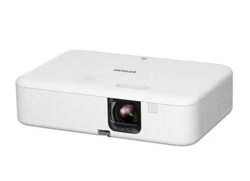 Мултимедиен проектор, Epson CO-FH02, Full HD 1080p (1920 x 1080, 16:9), 3000 ANSI lumens, 16 000:1, USB 2.0, HDMI,Android TV, Lamp warr: 24 months, White