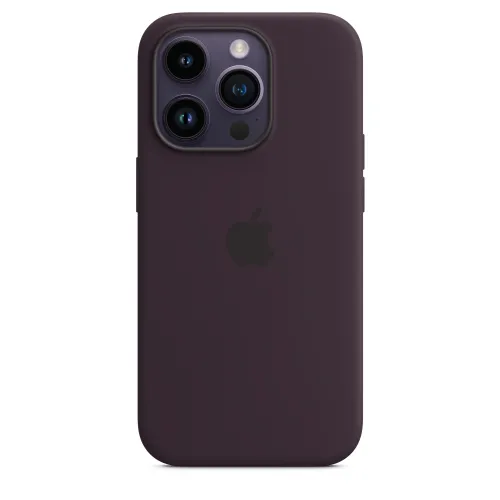 Калъф, Apple iPhone 14 Pro Silicone Case with MagSafe - Elderberry
