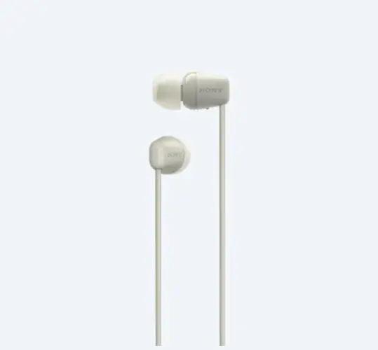 Слушалки, Sony Headset WI-C100, taupe - image 1