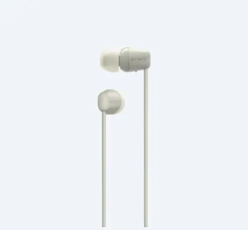 Căști, Sony Headset WI-C100, taupe - 2