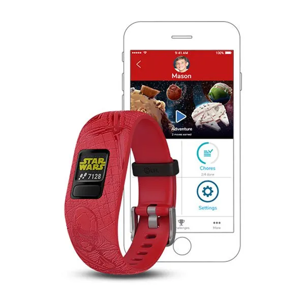 Garmin vívofit® jr. 2 - Star Wars - Dark Side с регулируема каишка 010-01909-1B