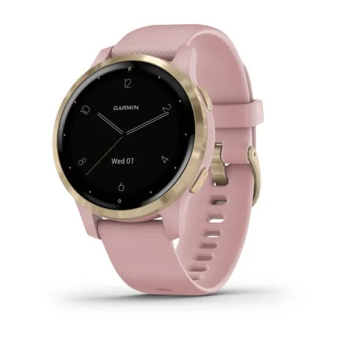 Garmin vívoactive 4/4S - vívoactive 4S Dust Rose/Light Gold 010-02172-34
