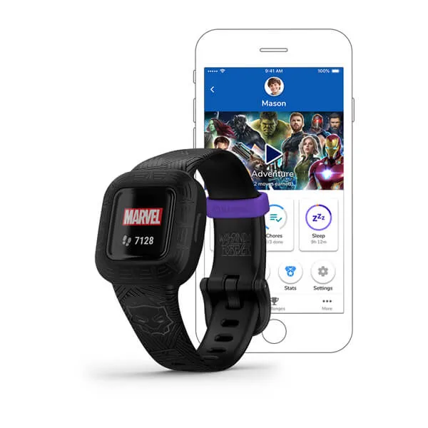 Garmin vívofit® jr. 3 - vívofit jr. 3 - Marvel, Black Panther 010-02441-10