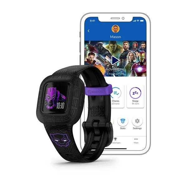 Garmin vívofit® jr. 3 - vívofit® jr. 3 – Marvel Marvel Black Panther, Special Edition  010-02441-14