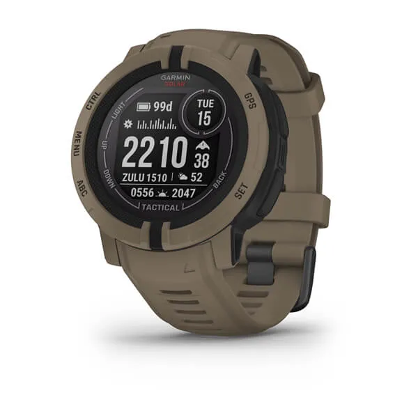 Garmin Instinct® 2 - Instinct 2 Solar Tactical Edition – Coyote Tan 010-02627-04