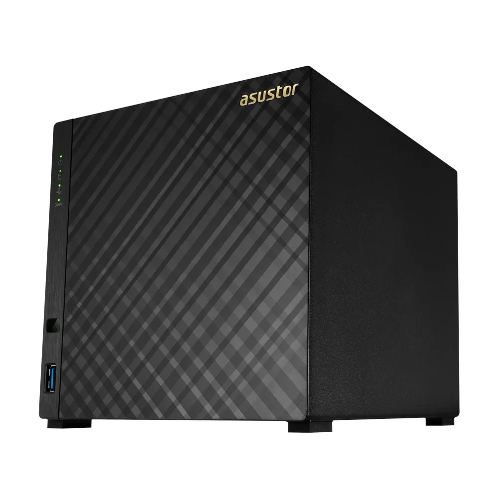 Мрежов сторидж, Asustor AS3204T, 4-bay NAS, Intel Celeron Quad-Core J3160 ( up to 2.24GHz, 2MB), 2GB DDR3L(non-upgradeable), 4 x 3.5" SATAII / SATAIII, GbE x 1, USB 3.0 - 1*Front/2*Rear, HDMI 1.4b, 16 Channel IP Cam(4 license included), WoL, System Sleep Mode, Tower - image 4