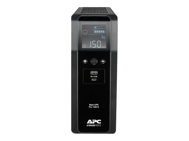 Непрекъсваем ТЗИ, APC Back UPS Pro BR 1600VA, 230V, Sinewave, 8 Outlets, AVR, LCD interface
