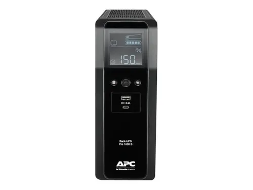UPS, APC Back UPS Pro BR 1600VA, 230V, Sinewave, 8 prize, AVR, interfață LCD - 1