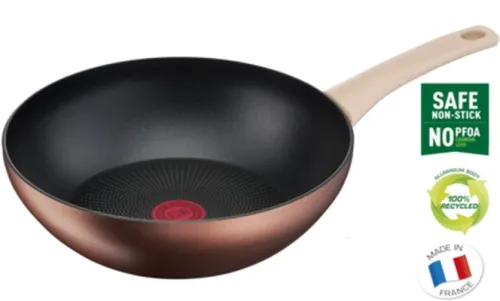 Тиган, Tefal G2541953, ECO-RESPECT Wok frypan 28, Induction