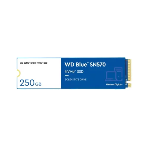 Твърд диск, Western Digital Blue SN570 250GB M.2  SSD
