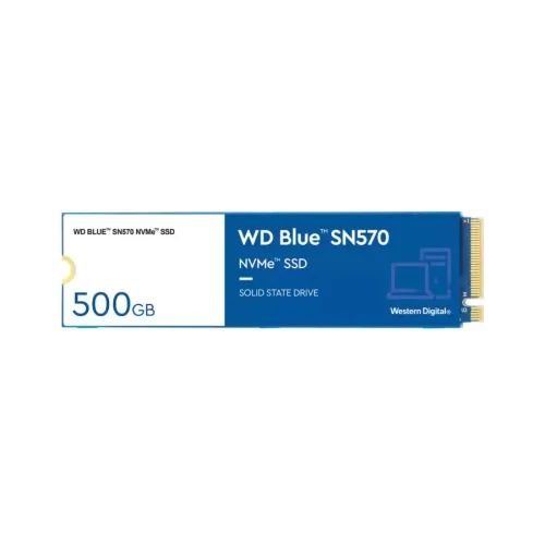 Твърд диск, Western Digital Blue SN570 500GB  SSD