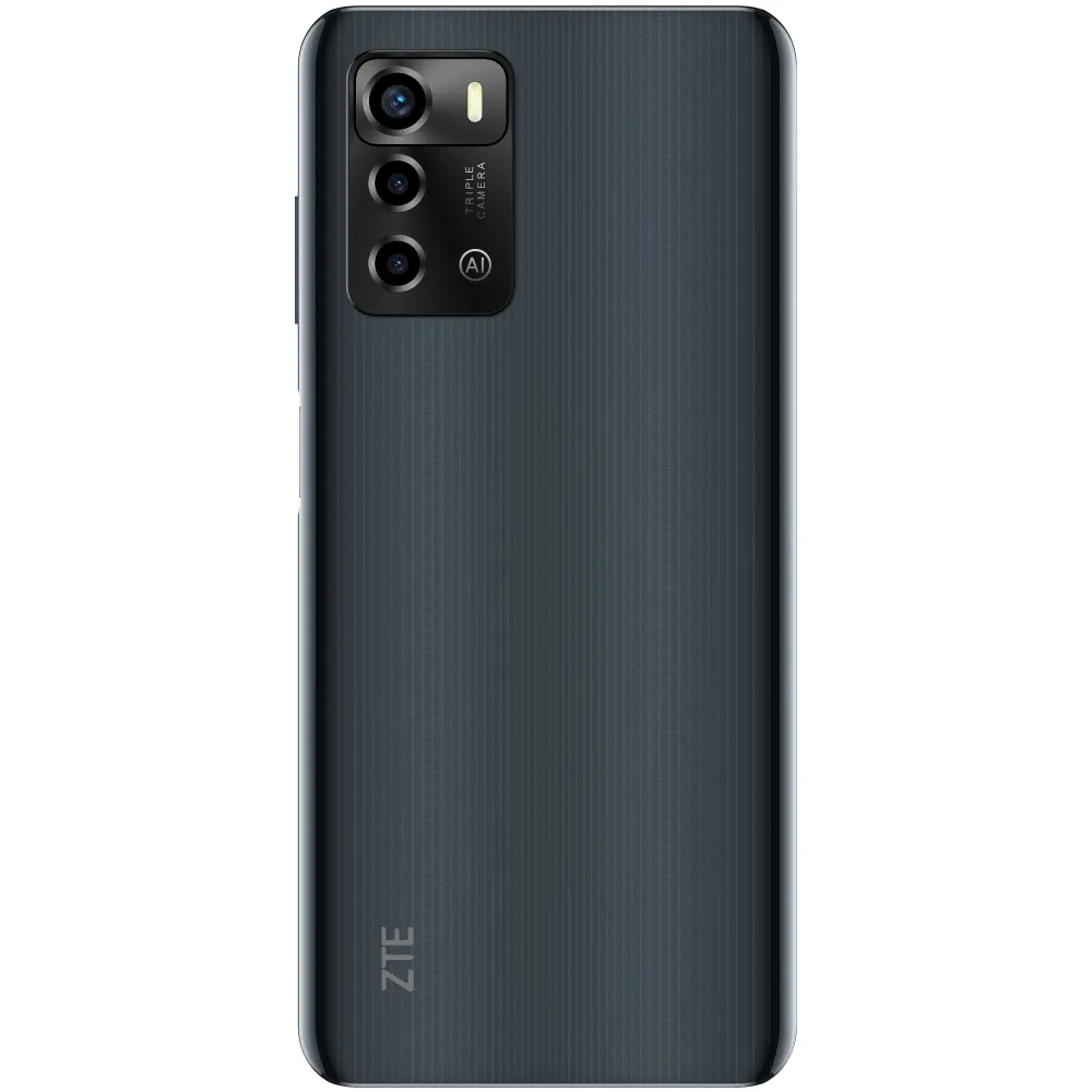 Мобилен телефон, ZTE A72 4G, Gray, 6.75", 90Hz, HD+ 1600x720, 3GB+64GB, Unisoc T606  Octa Core up to 1.6Ghz,  Camera 13MP+2MP+2MP/5MP, WiFi 802.11 AC, BT 5.0, FPT, Fast charge 22.5W, 5130 mAh, USB-C Type-C, 3.5 mm earjack, Dual Sim, Mirco SD, Android 11 - image 3