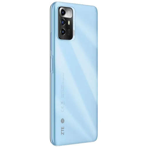 Мобилен телефон, ZTE A72 5G, Blue, 6.52", IPS 90Hz, HD+ 1600x720, 4GB+64GB, MediaTek Dimensity 700  Octa Core up to 2.2Ghz, Camera 13MP+2MP+2MP/5MP, WiFi 802.11 AC, BT 5.1, FPT, Fast charge 10W, 4000 mAh, USB-C Type-C, 3.5 mm earjack, Dual Sim/Mirco SD combo, Android 11 - image 6