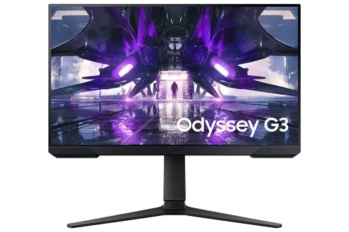 Монитор, Samsung 24AG30 24" Odyssey G4, VA, 144 Hz, 1 ms MPRT, 1920x1080, 250 cd/m2, 3000:1 Contrast, Eco Saving Plus, Flicker Free, AMD FreeSync Premium, Black Equalizer,  DP 1.2, HDMI 1.4, Headphone Jack, Black - image 1