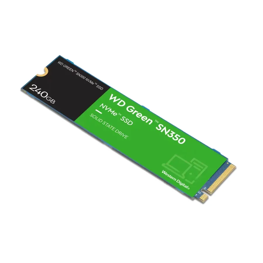 Твърд диск, Western Digital Green SN350 240GB M.2 PCIe SSD - image 2