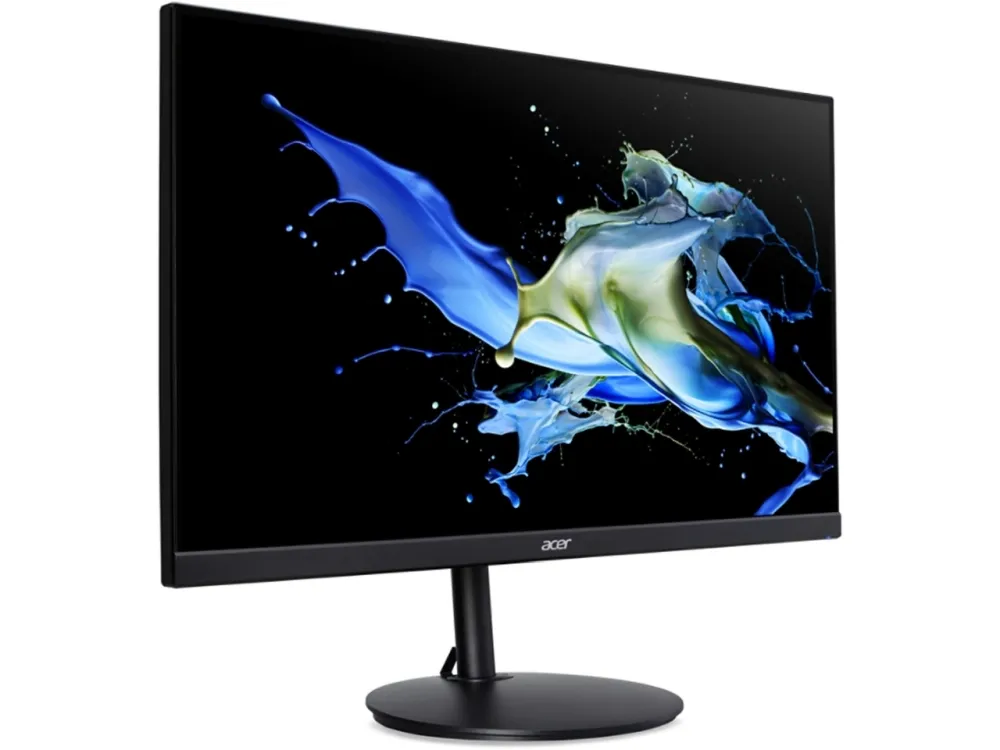 Монитор, Acer CBA242YAbmirx, 23.8" VA LED 1920x1080 FHD, Anti-Glare, ZeroFrame, FreeSync  1ms (VRB), Fliker-Less, 100M:1, 250nits, 75Hz, VGA, HDMI, Audio out, 2x2W stereo speakers, Tilt, Black - image 1