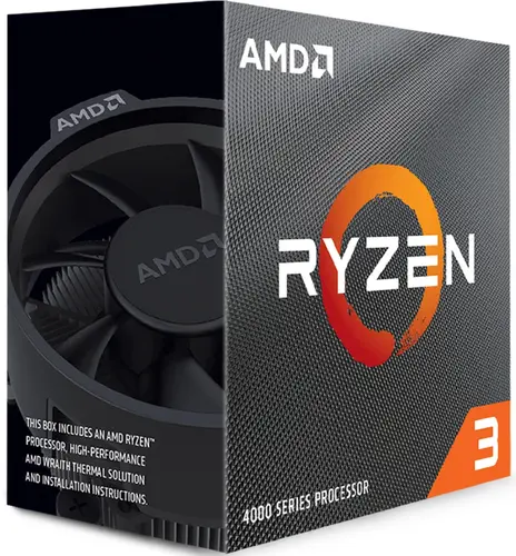 Процесор, AMD Ryzen 3 4100 (3.8/4.0GHz Boost,6MB,65W,AM4) Box