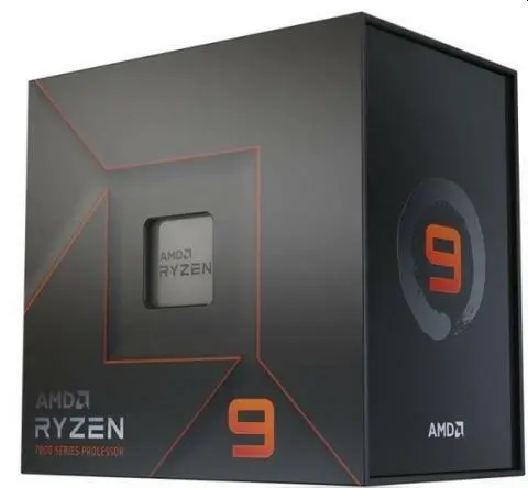 Процесор, AMD Ryzen 9 7900X 12C/24T (4.7GHz / 5.6GHz Boost, 76MB, 170W, AM5)