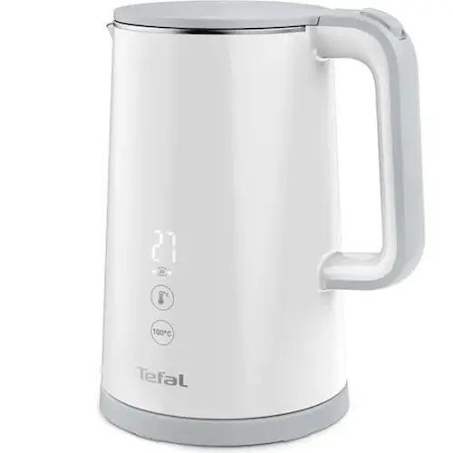 Fierbător electric, Tefal KO693110, fierbător cu display alb - image 2