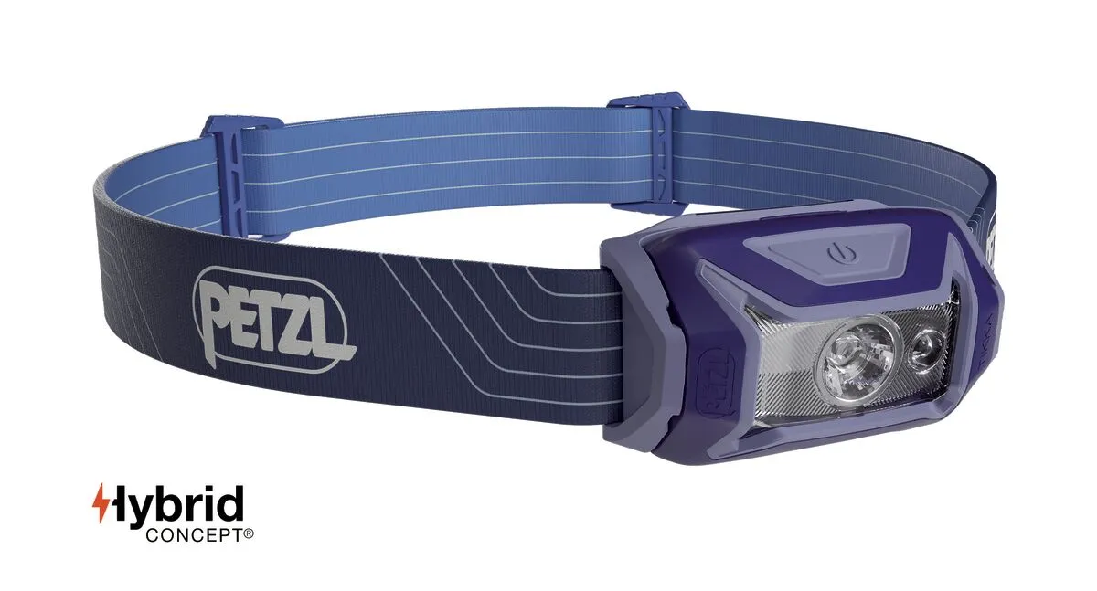 Челник PETZL TIKKA 2022, 350 Лумена, Син