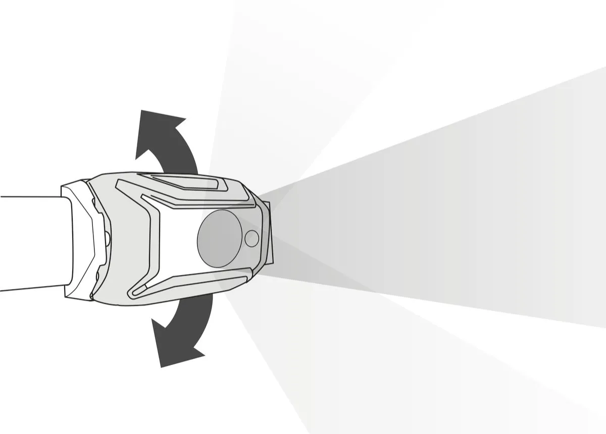 Lanternă frontală PETZL TIKKA 2022, 350 lumeni, Albastru - image 2