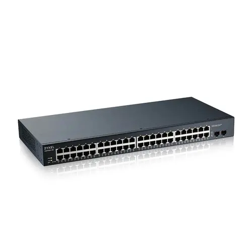 Комутатор, ZyXEL GS1900-48 v2, 48-port GbE L2 Smart Switch, rackmount - image 1