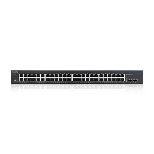 Комутатор, ZyXEL GS1900-48 v2, 48-port GbE L2 Smart Switch, rackmount - image 2
