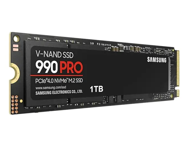 Твърд диск, Samsung SSD 990 PRO 1TB PCIe 4.0 NVMe 2.0 M.2 V-NAND 3-bit MLC, 256-bit Encryption, Read 7450 MB/s Write 6900 MB/s - image 3
