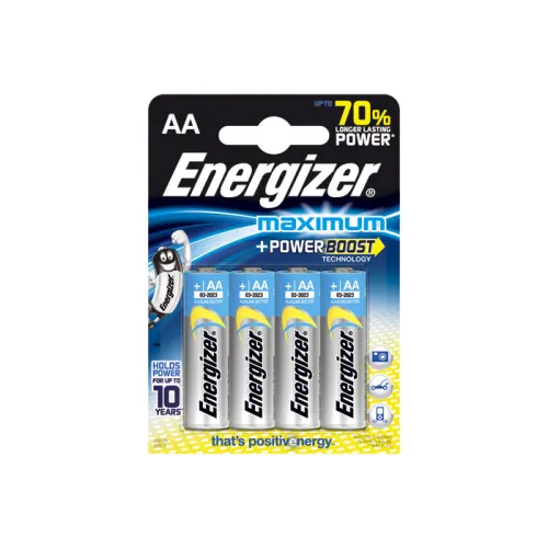 Батерия, ENERGIZER 3+1 ALC BATT ENERG MAX AA 1.5V