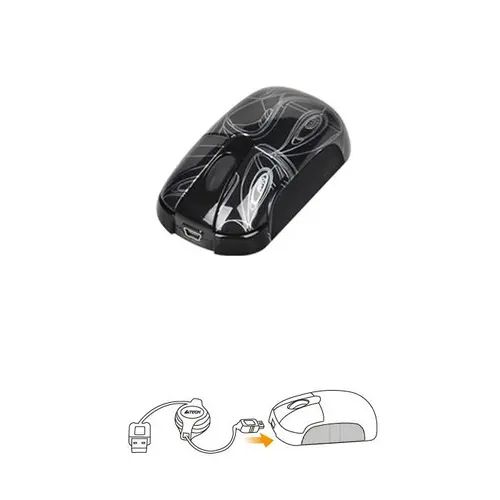 Mouse, A4 K3-23E OPT EXTEND USB - 1