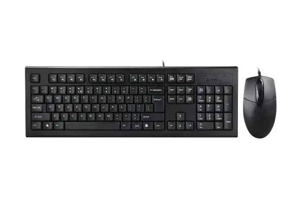 Πληκτρολόγιο, A4 KR-8572 DESKTOP ΜΑΥΡΟ