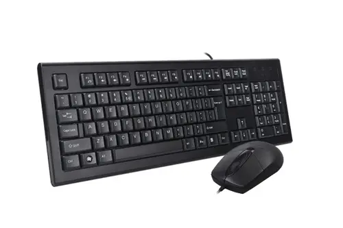 Клавиатура, A4 KR-8572 DESKTOP BLACK - image 1
